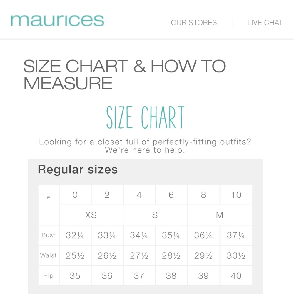 Maurices Plus Sizes